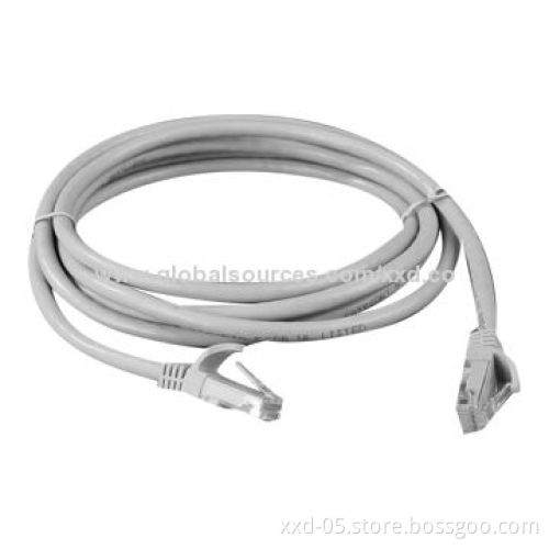Pure Copper Ethernet UTP Cat6 RJ45 LAN Patch Cord, 350MHz Frequency, Fluke Test